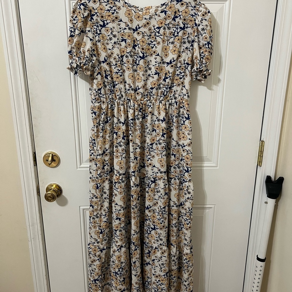 Floral Print Women's Dress